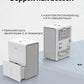 Déshumidificateur d'air 12 L, déshumidificateur de cave électrique 35 dB, déshumidificateur d'ambiance 