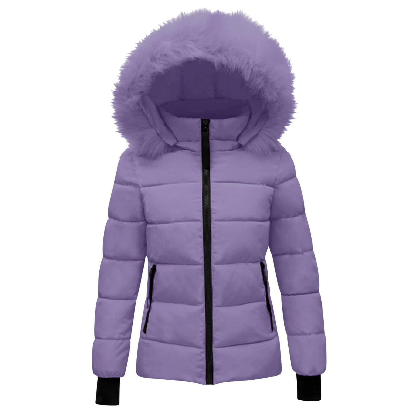 KODMNSW Winterjacke kinder, Mädchen Steppjacke Warme Daunenjacken mit Fellkapuze 