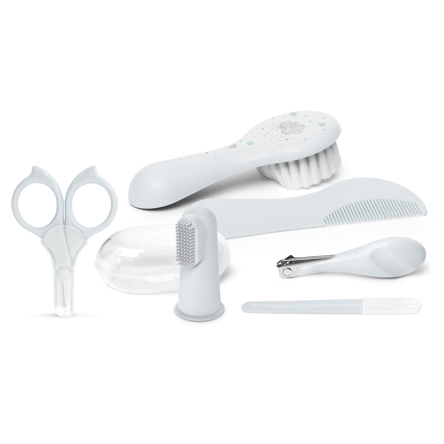 Baby-Pflegeset, komplettes und tragbares Kulturbeutel, Maniküre-Set 