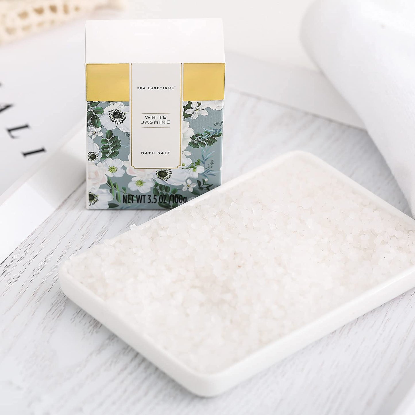 SPA LUXETIQUE Wellness Set für Frauen - 8tlg Rosenduft Bade Geschenkset für Frauen 