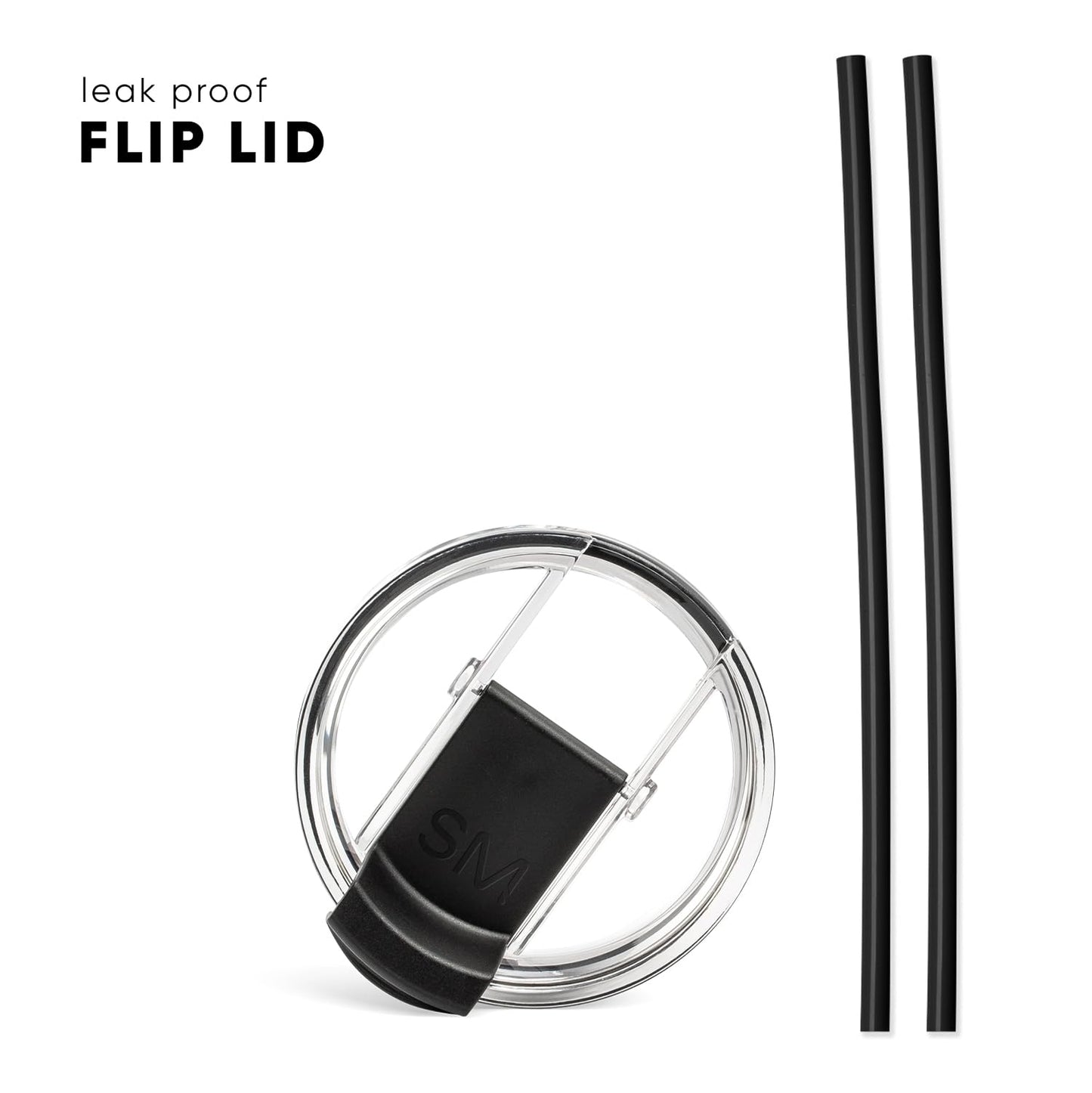 Simple Modern Thermobecher Kaffeebecher to go mit Klappdeckel | Isolierter Edelstahl-Kaffeebecher