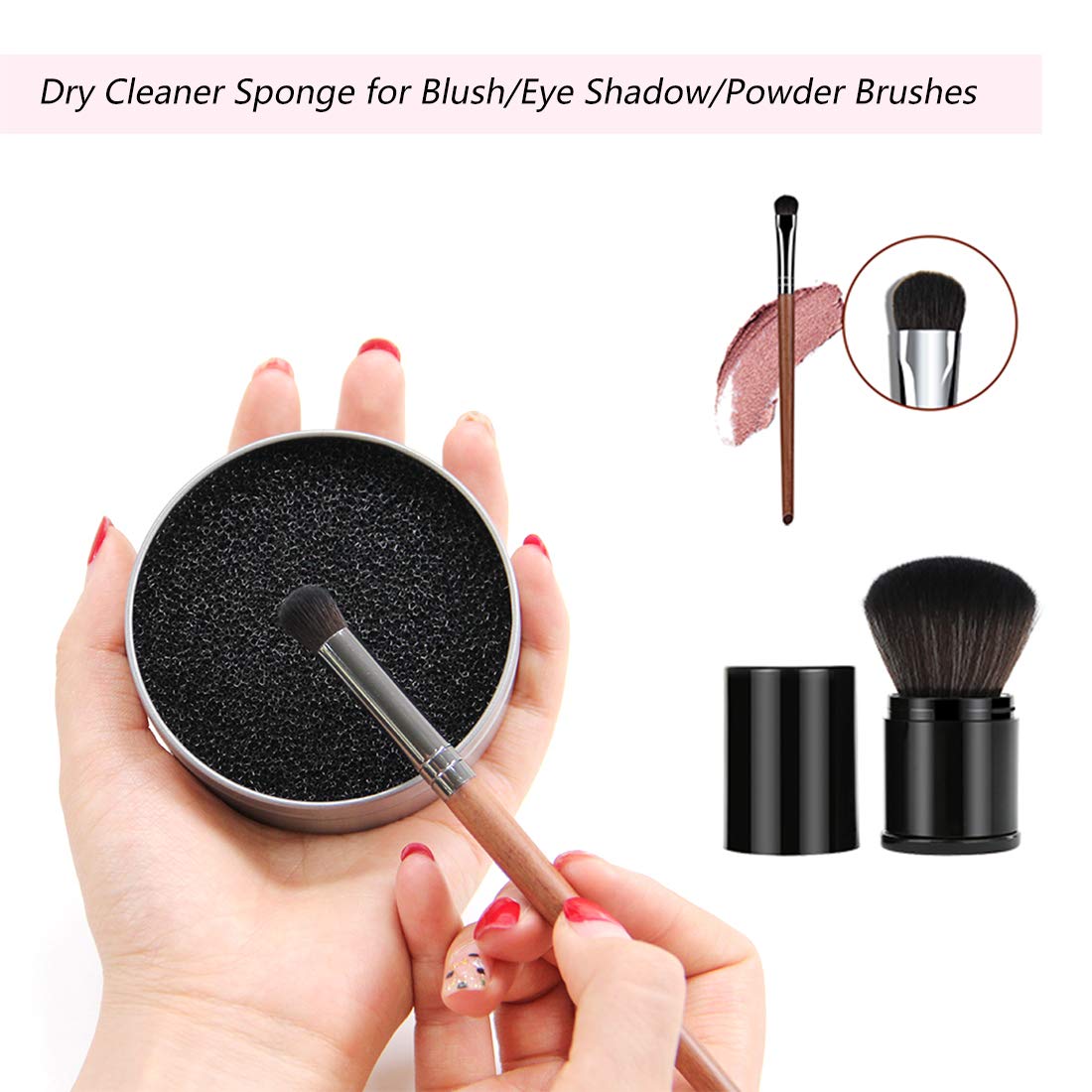 Make-Up Brush Cleaner for Quick Colour Changing, Easy to Clean