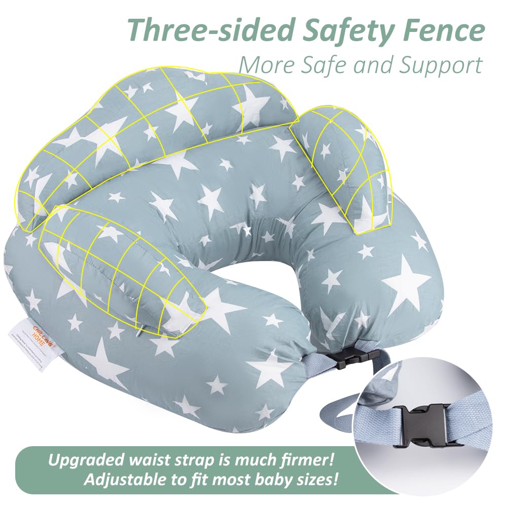 Chilling Home 2-in-1 Nursing Pillow, XXL Pregnancy Pillow, Side Sleeper Pillow for Baby, Pregnancy Pillow