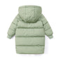 Wintermantel Mädchen Lang Daunenmantel, KODMNSW Warm Puffer Mantel Winterjacke mit Kapuze 