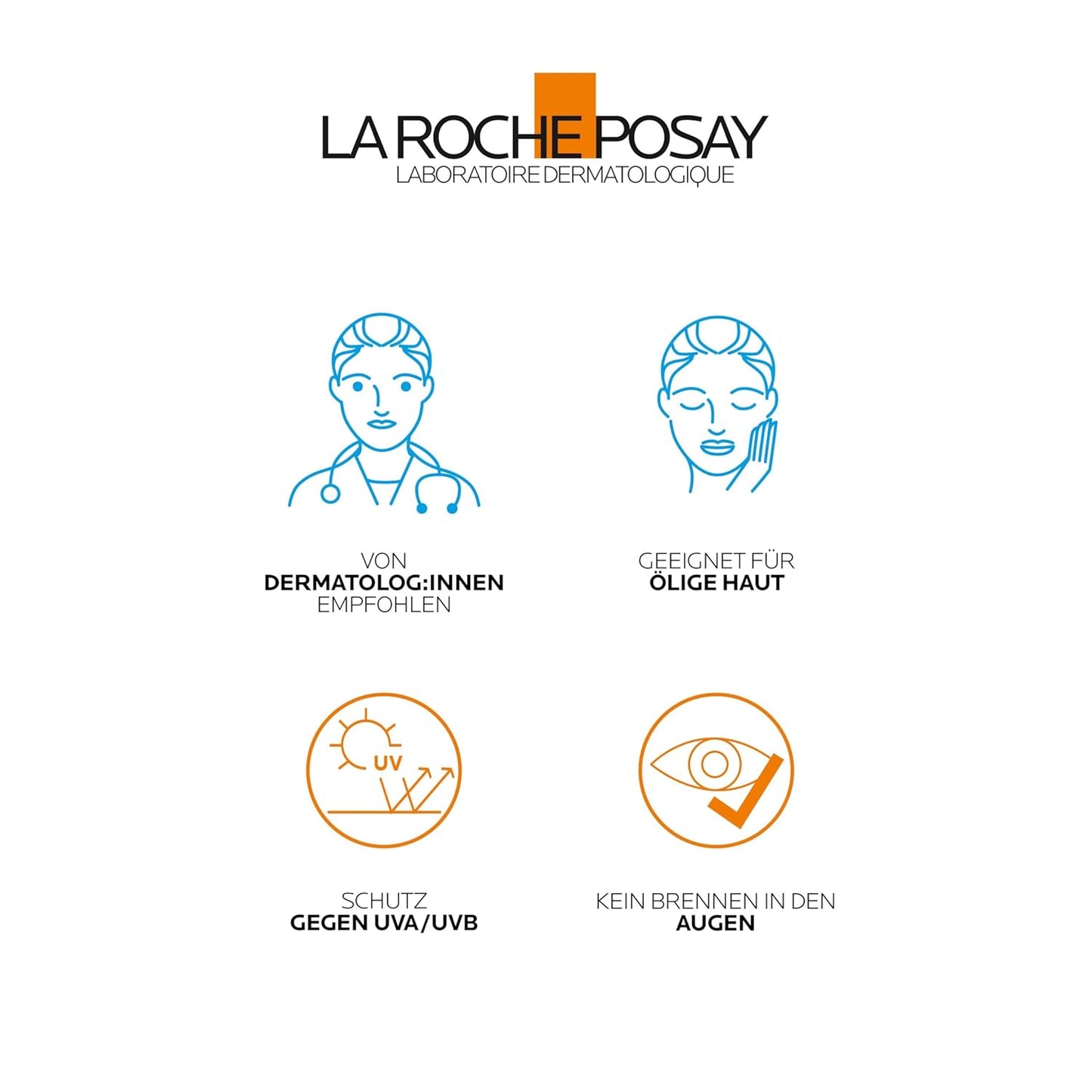 La Roche-Posay ANTHELIOS Feuchtigkeitscreme UVMune 40 für trockene und empfindliche Haut sowie bei Sonnenallergie, LSF 50+, 50 ml 