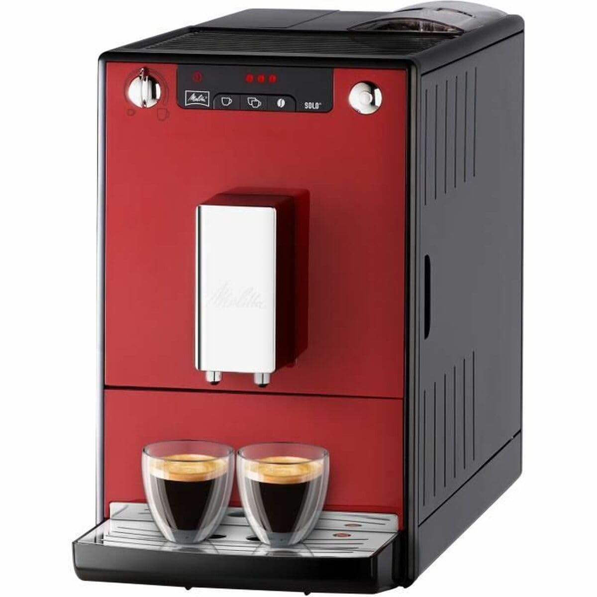 Melitta Kaffeemaschine Caffeo Solo E950 Slim, vollautomatisch mit Vorbrühfunktion und 15-bar-LED-Anzeige 