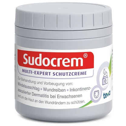 SUDOCREM - Regenerierende Windelsalbe, schützt empfindliche Babyhaut, speziell bei Windelausschlag