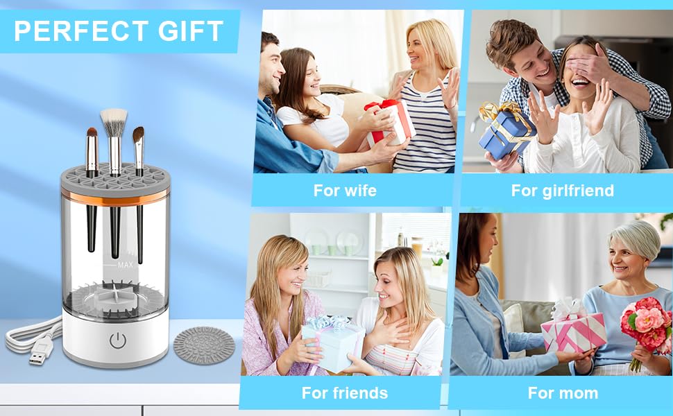 Make-Up Brush Cleaner for Quick Colour Changing, Easy to Clean