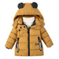 Linboo Winterjacke für Kinder und Jungen, warme Steppjacke, dicker Mantel, Baby-Wintermäntel 