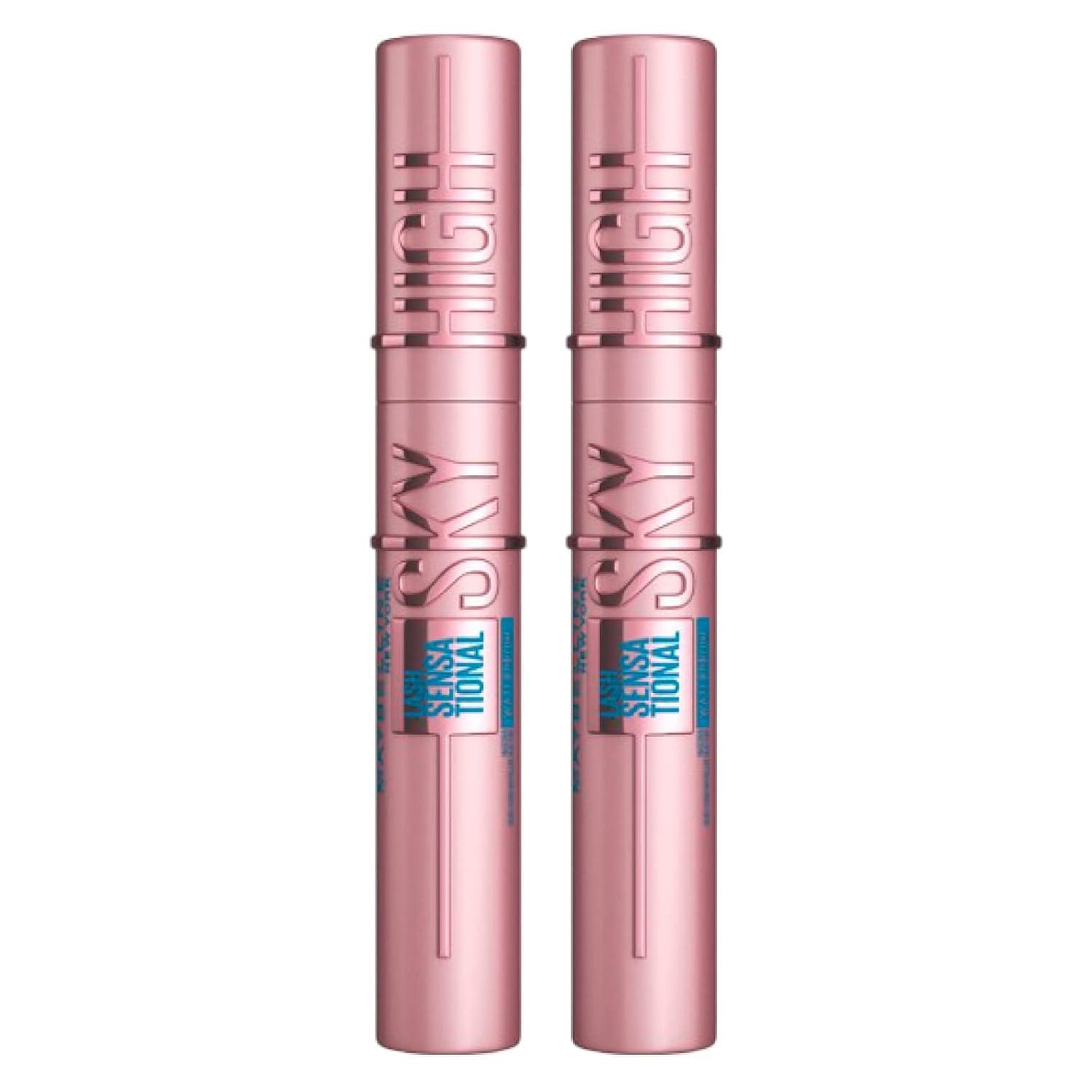 Maybelline New York Sky High Schwarze Wimperntusche für extrem lange Wimpern und Volumen, Sky High Mascara 