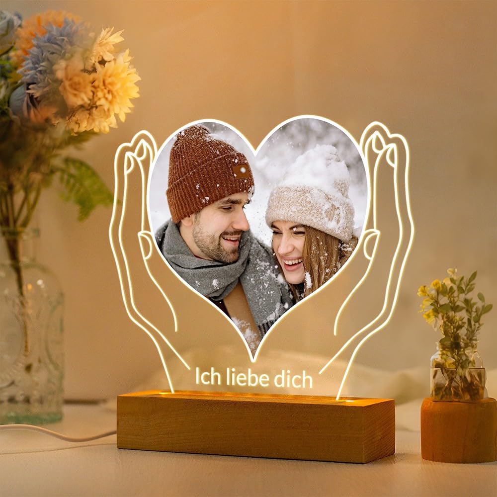 Personalisierte Geschenke für Freundin, Bilderrahmen mit Foto 