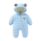 JiAmy Baby Overall Winter, Schneeanzug Baby Jungen Mädchen, Warm Outfits Mit Kapuze