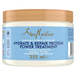 SheaMoisture Manuka Honey & Yoghurt Hair Mask, Hydrate + Repair Protein Power Treatment