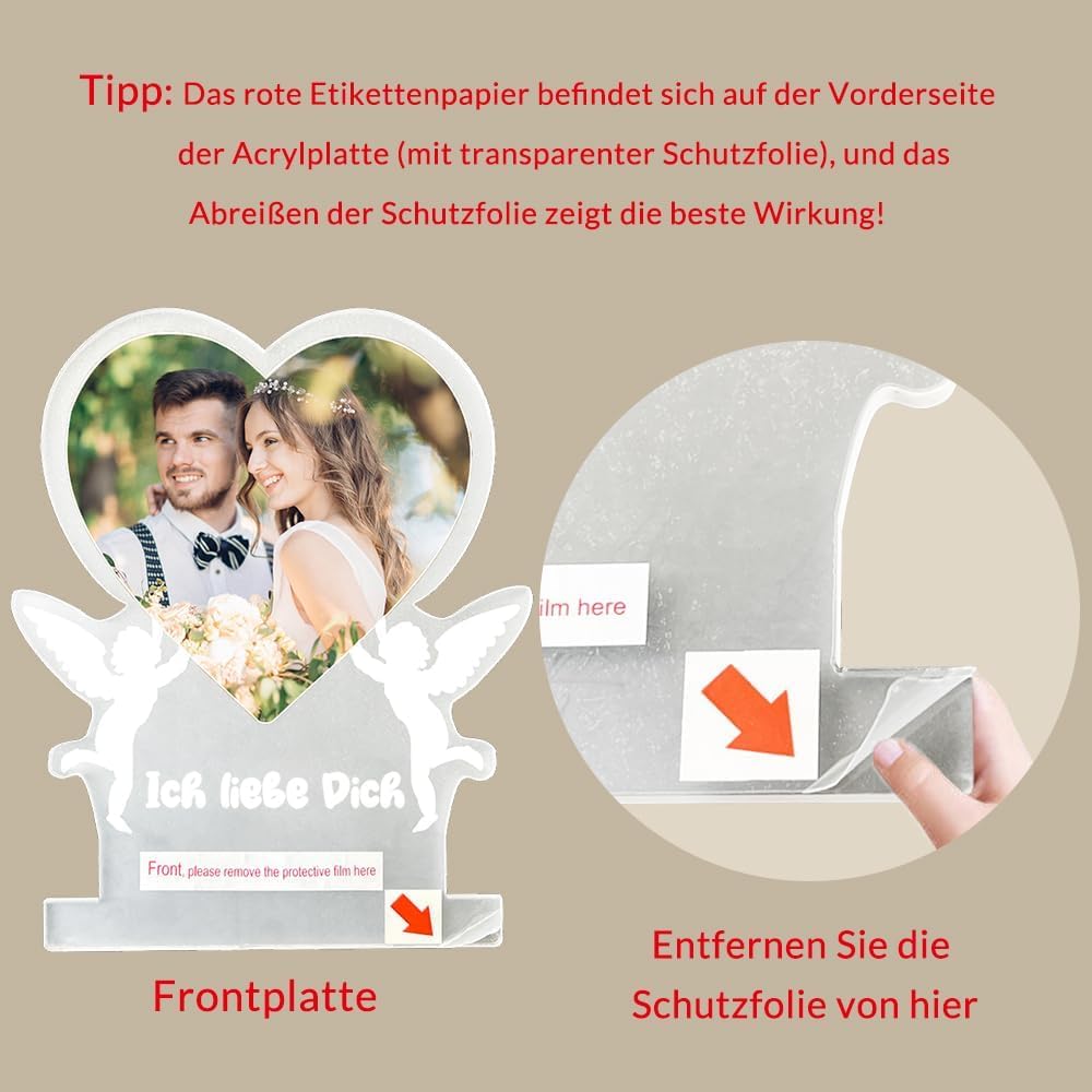 Personalisierte Geschenke, personalisierte Bilderrahmen mit Foto, personalisiertes Geburtstagsgeschenk 