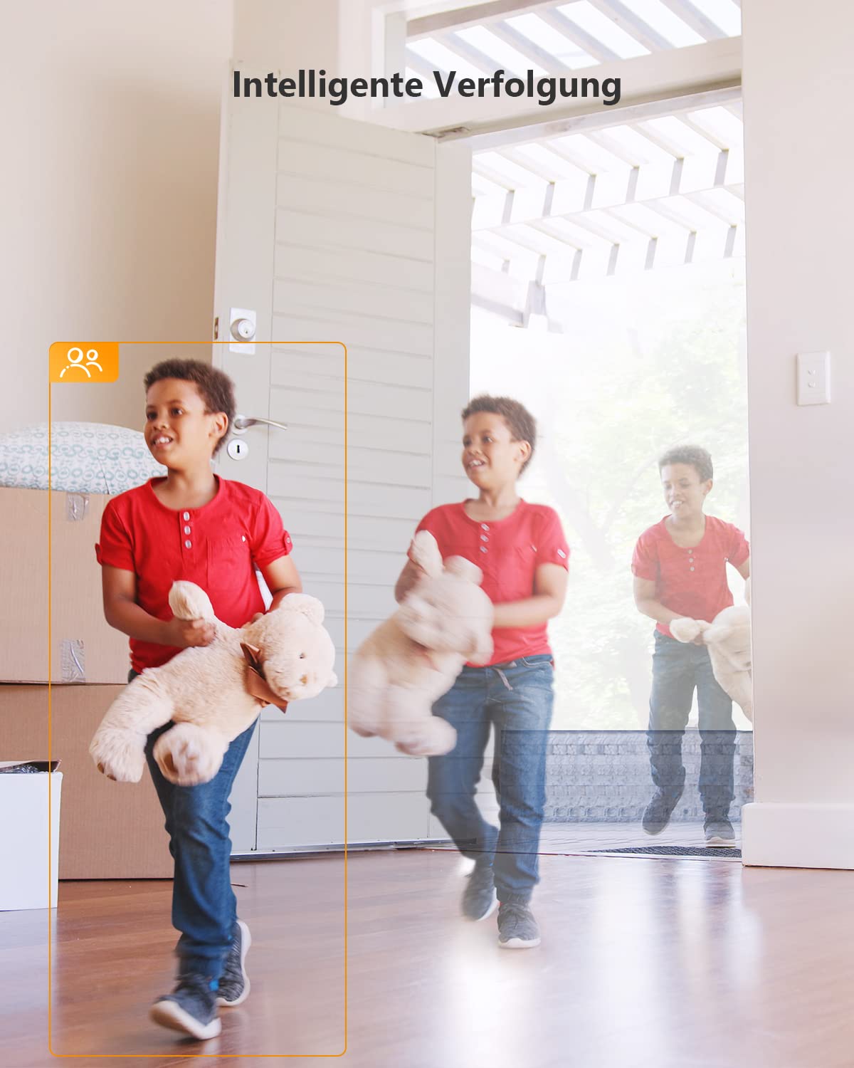 2K Überwachungskamera Innen 355°/70°, 3MP WLAN Kamera Innen 