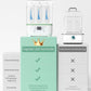 Momcozy Elektrischer 3-in-1-Sterilisator für Babyflaschen mit Trocknungsfunktion – Sterilisiert, trocknet und wärmt, Kapazität für 8 Flaschen, 24 Stunden Keimschutz, multifunktional für Babyzubehör 