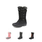 DREAM PAIRS Jungen Mädchen Winterstiefel Wasserabweisend, Warm Rutschfest Schneestiefel 