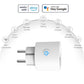 WLAN Smart Steckdose mit Strommessung 16A, Smart Home Steckdose kompatibel mit Alexa/Google Home, Stromverbrauchsmessung, Sprachsteuerung, App-Fernbedienung 