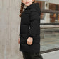 Wintermantel Mädchen Lang Daunenmantel, KODMNSW Warm Puffer Mantel Winterjacke mit Kapuze 