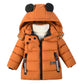 Linboo Winterjacke für Kinder und Jungen, warme Steppjacke, dicker Mantel, Baby-Wintermäntel 