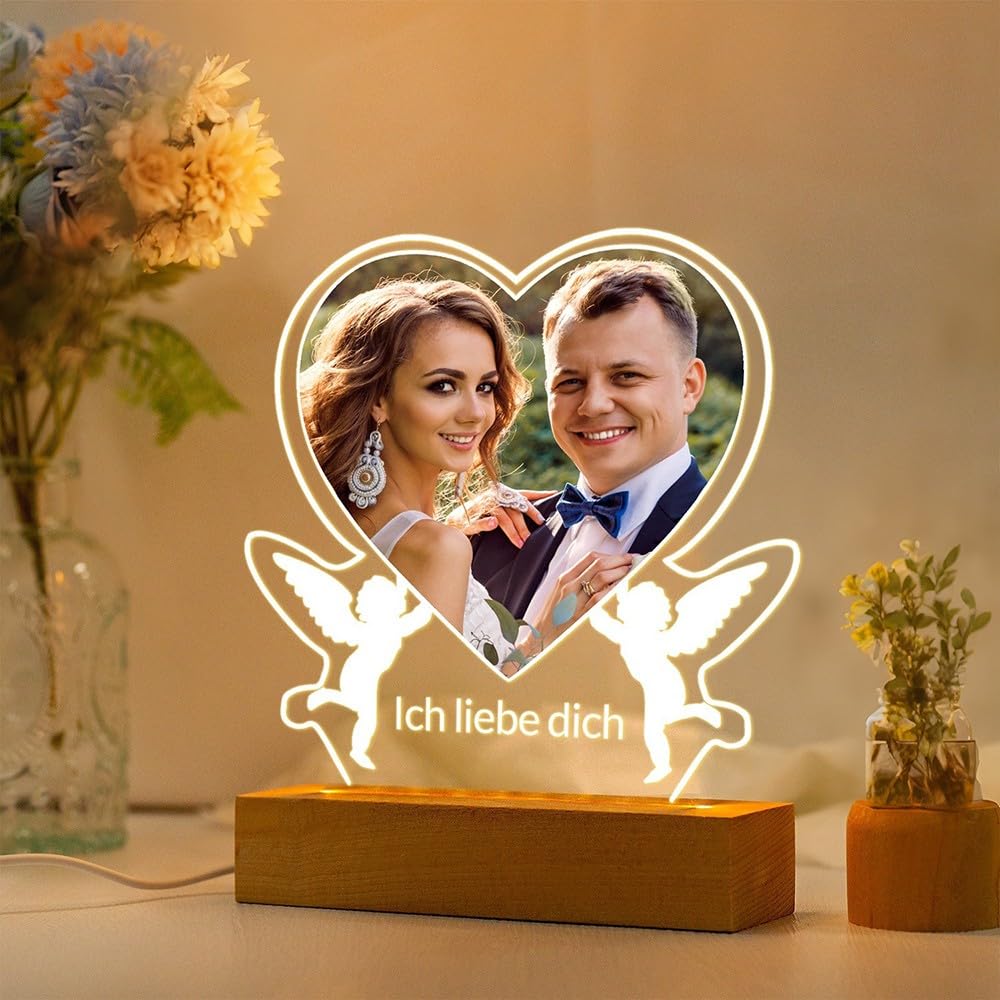 Personalisierte Geschenke für Freundin, Bilderrahmen mit Foto 