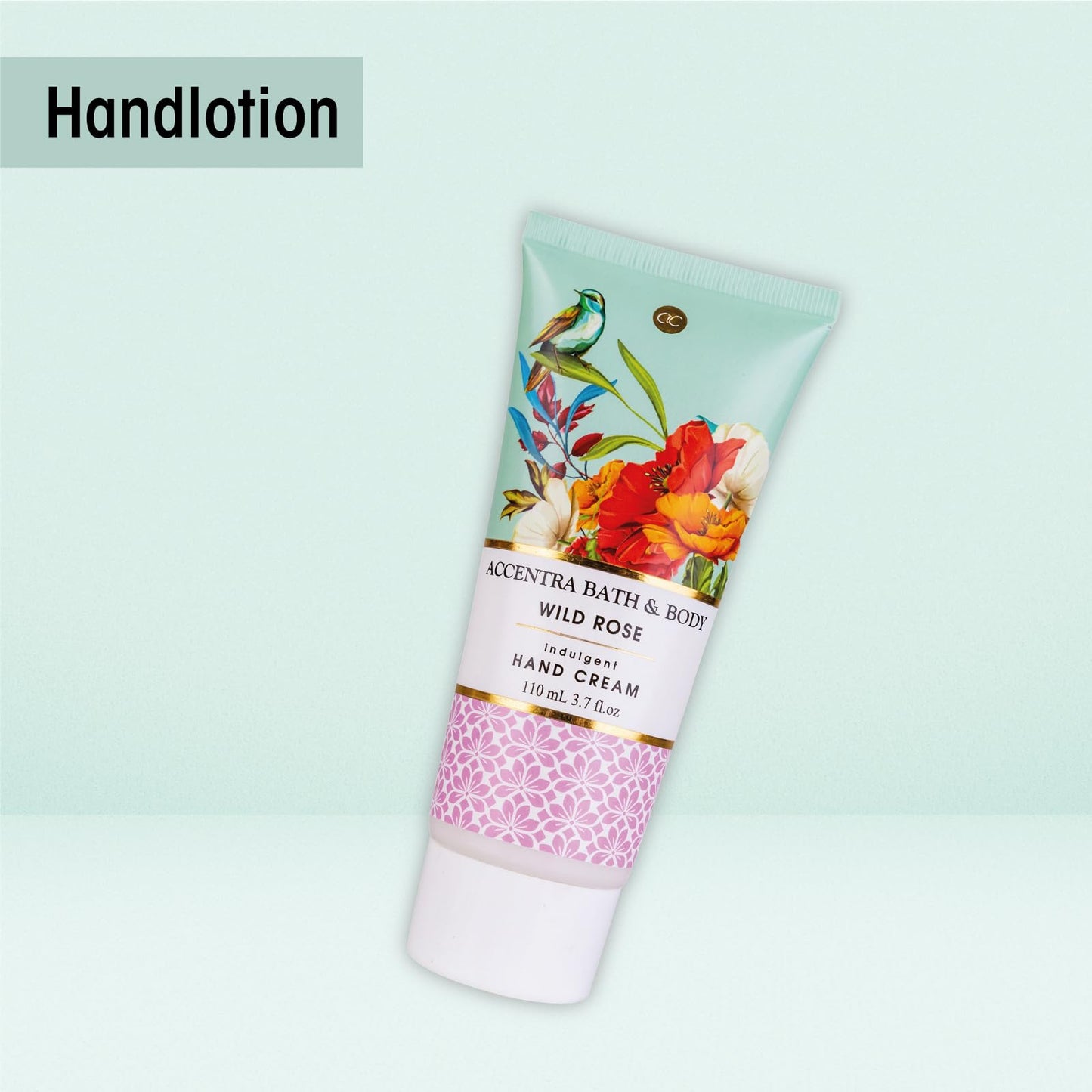 Accentra – Duschset Frauen Geschenkset im Holzkorb – 8-teiliges Pflegeset mit Duschgel, Bodylotion, Badezusätzen, Peeling &amp; Handcreme 