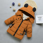 Linboo Winterjacke für Kinder und Jungen, warme Steppjacke, dicker Mantel, Baby-Wintermäntel 