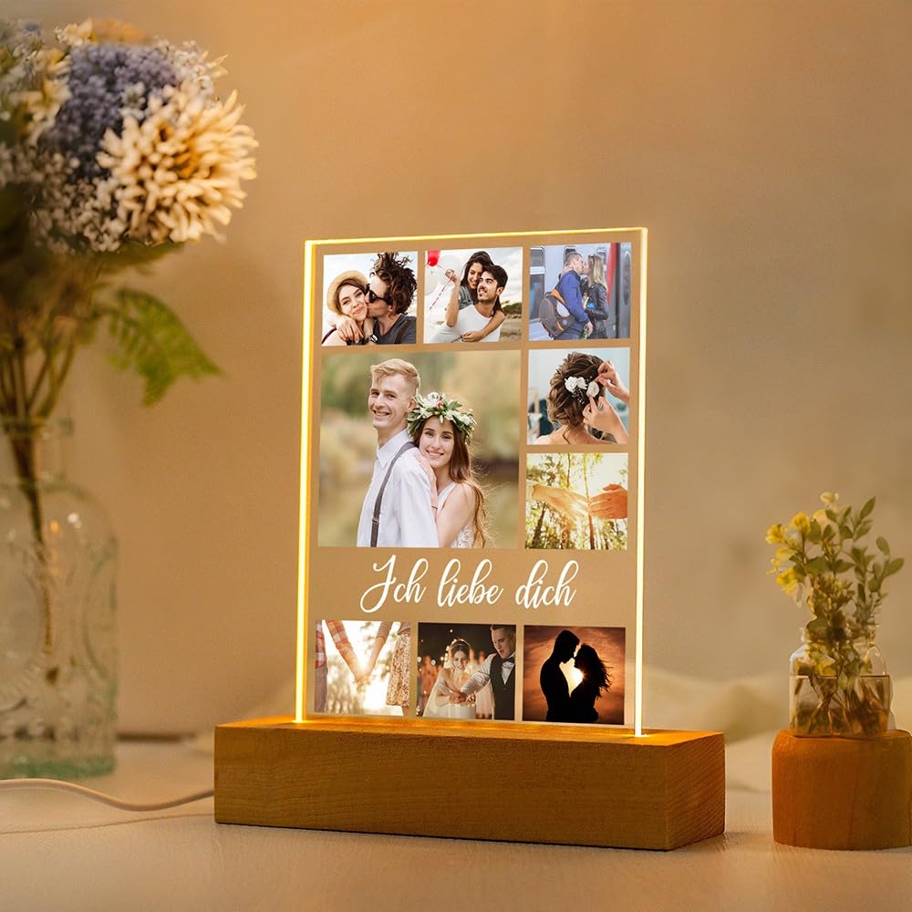 Personalisierte Geschenke für Freundin, Bilderrahmen mit Foto 