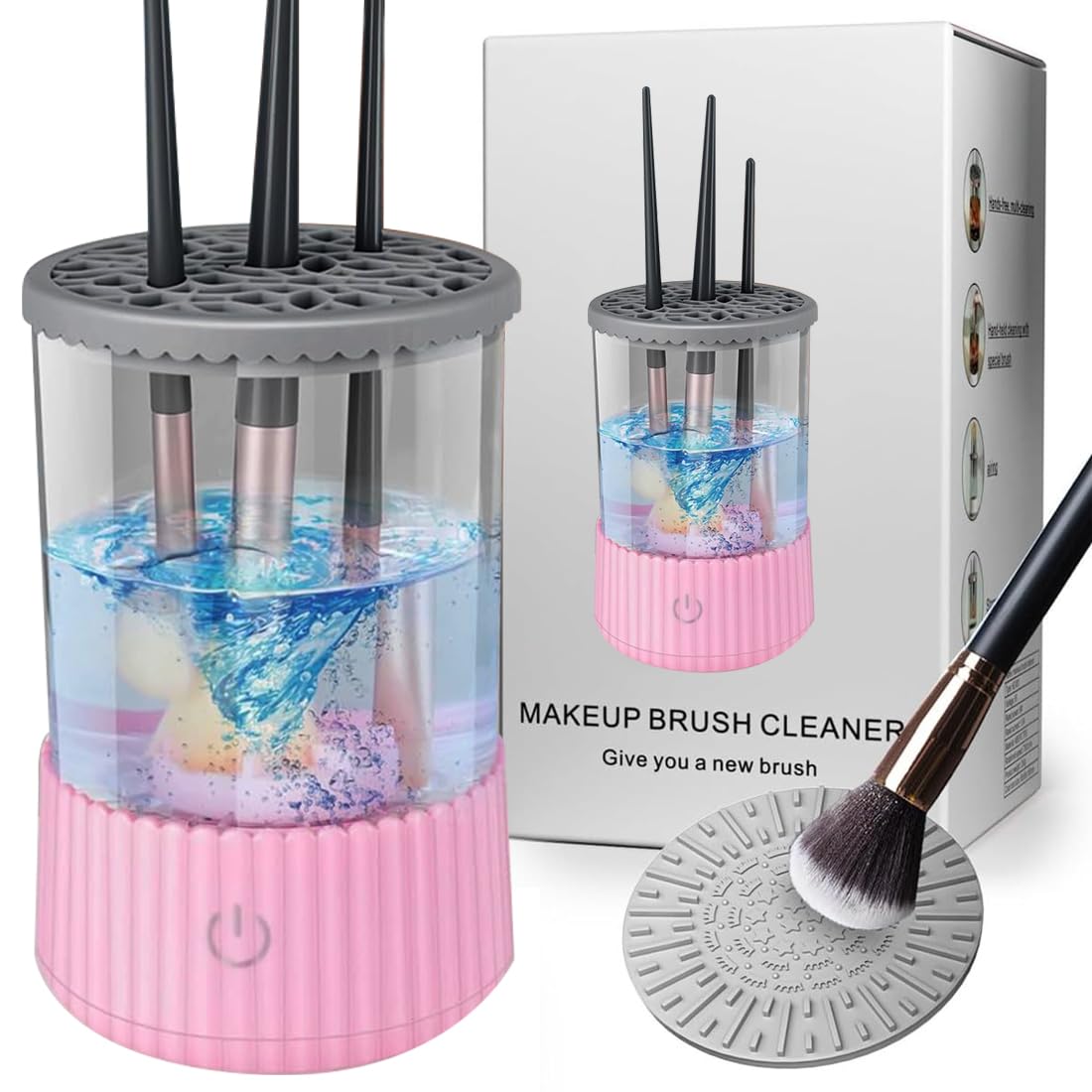 Make-Up Brush Cleaner for Quick Colour Changing, Easy to Clean