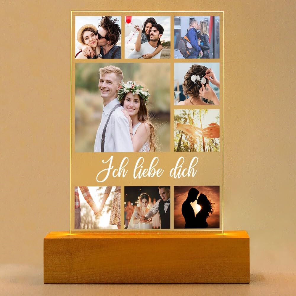 Personalisierte Geschenke für Freundin, Bilderrahmen mit Foto 