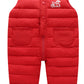 SEAUR Baby Down Trousers Lightweight Warm Snow, Windproof Ski Trousers
