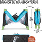 hauck Dream n Play Baby-Reisebett-Set mit Matratze - Faltbares Kinder-Reisebett mit Tasche - Blau Wasserblau 
