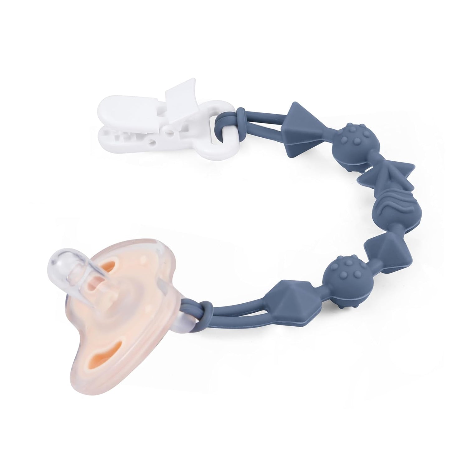 PandaEar 5er-Pack Baby Schnullerkette Silikon 