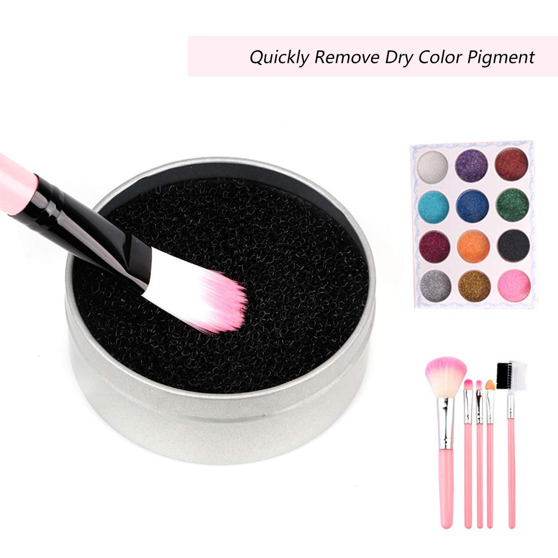 Make-Up Brush Cleaner for Quick Colour Changing, Easy to Clean