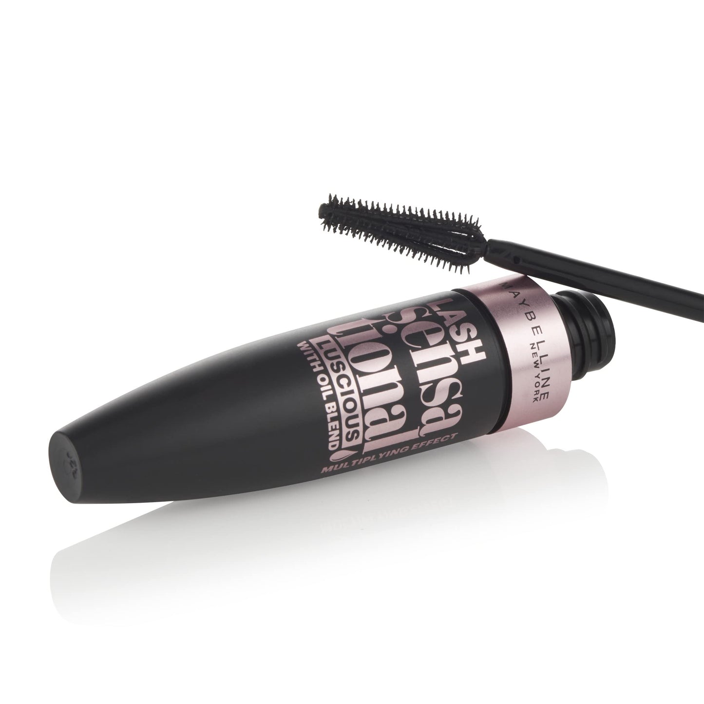 Maybelline New York Mascara für Volumen und Definition, Lash Sensational, Intensives Schwarz, 9,5 ml 