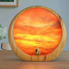 Sonnenuntergang Lampe Geschenk für Frauen Dekorative Beleuchtung für Wohnzimmer 