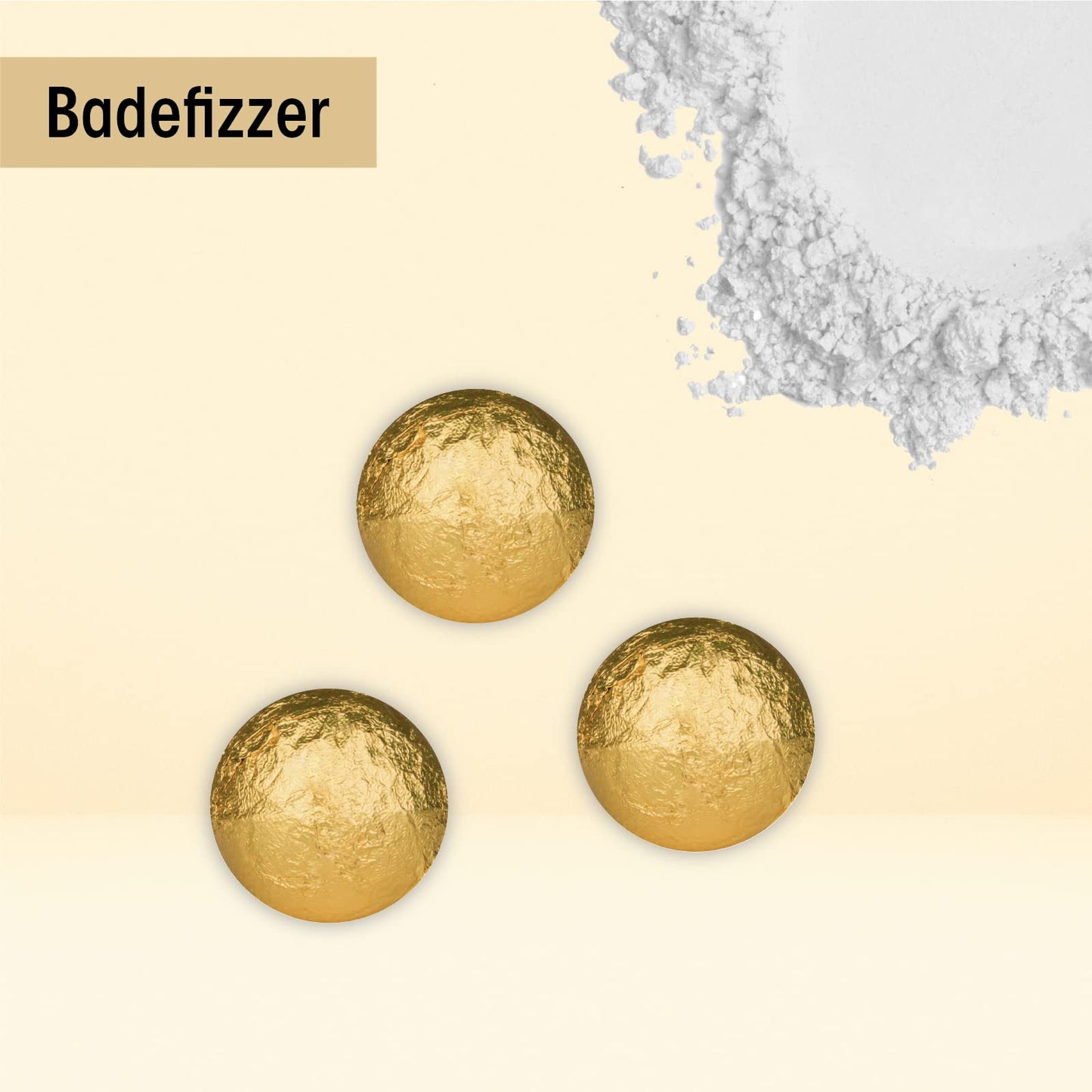 Accentra Luxus-Bade-Set, Geschenkset mit wunderschönen goldenen Glitzerpumps, 9-teiliges Luxus-Schönheitsset 