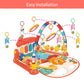 Eners Baby Spielbogen Baby Spieldecke mit Musik &amp; Lichtern 