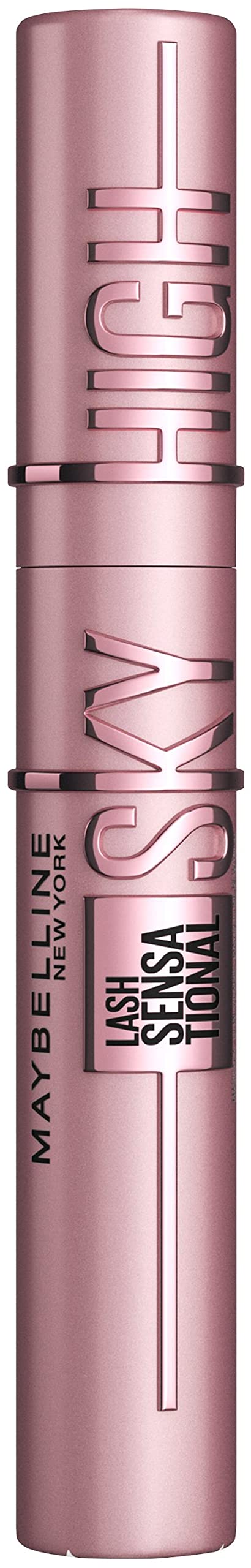 Maybelline New York Sky High Schwarze Wimperntusche für extrem lange Wimpern und Volumen, Sky High Mascara 