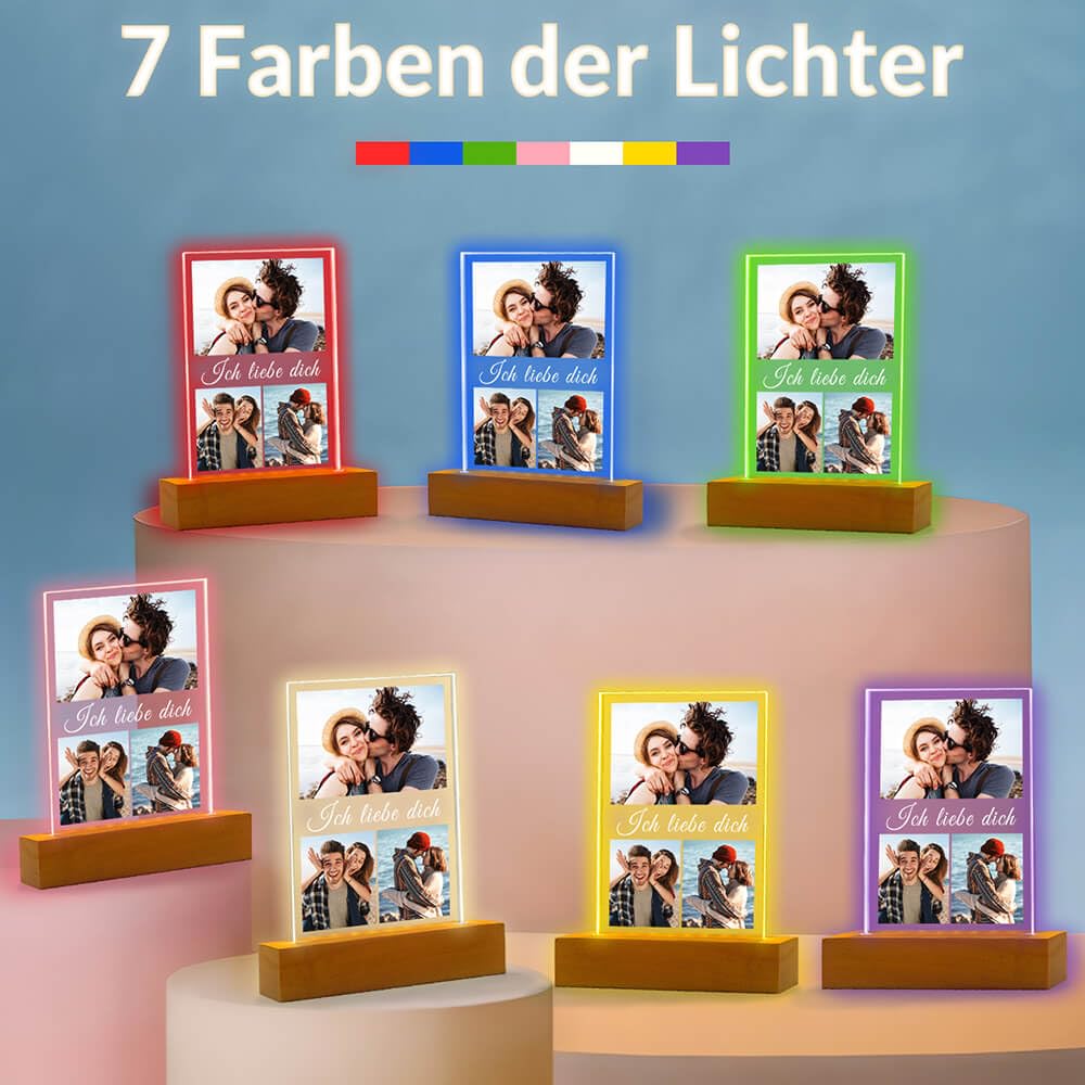 Personalisierte Geschenke für Freundin, Bilderrahmen mit Foto 