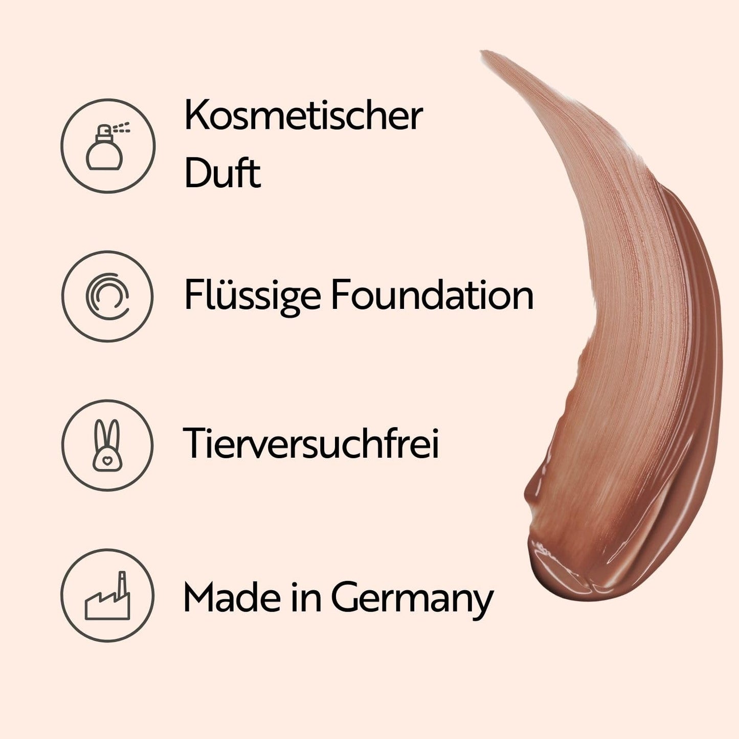 MAGIC FINISH Foundation Creamy Nude – Feuchtigkeit spendende Foundation &amp; straffendes Gesichtsserum in einem Anti-Aging-Make-up 