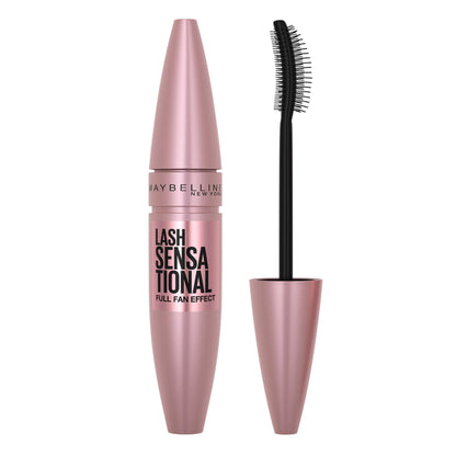 Maybelline New York Mascara für Volumen und Definition, Lash Sensational, Intensives Schwarz, 9,5 ml 