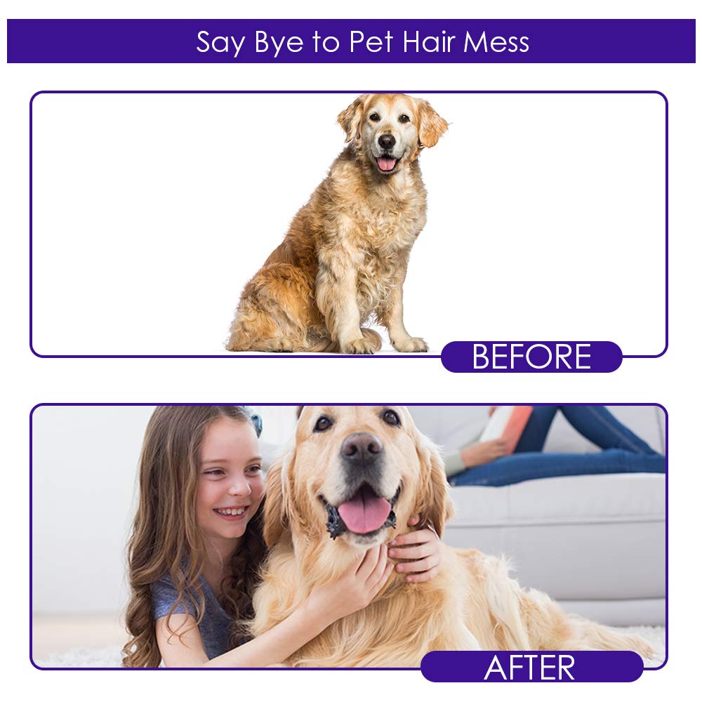 Tierpflegehandschuh, sanfte Entfilzungsbürste – effizienter Handschuh zur Tierhaarentfernung 