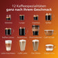 Philips Series 5400 Kaffeevollautomat – LatteGo Milchsystem, 12 Kaffeespezialitäten, Intuitives Display, 4 Benutzerprofile 