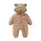 JiAmy Baby Overall Winter, Schneeanzug Baby Jungen Mädchen, Warm Outfits Mit Kapuze