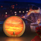 Sonnenuntergang Lampe Geschenk für Frauen Dekorative Beleuchtung für Wohnzimmer 