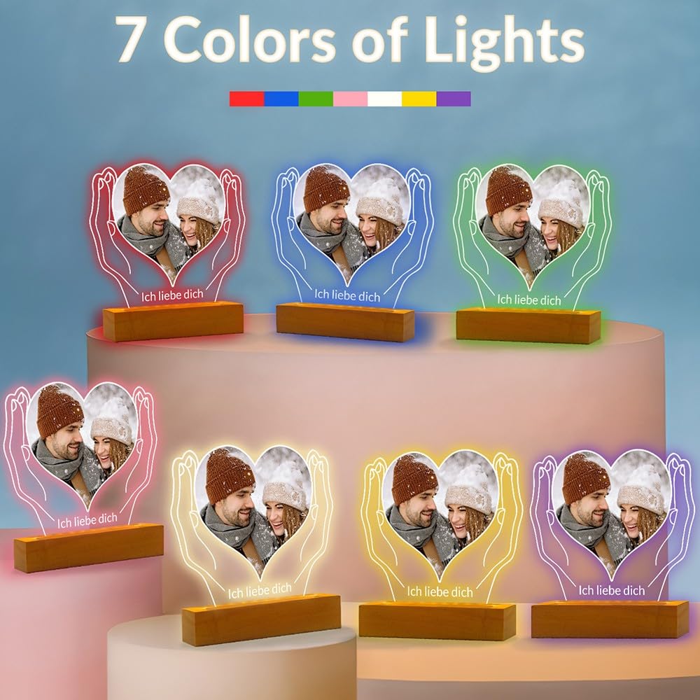 Personalisierte Geschenke für Freundin, Bilderrahmen mit Foto 