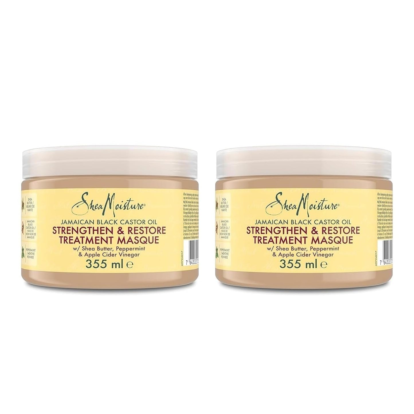 Haarmaske zur Stärkung und Regeneration, jamaikanisches schwarzes Rizinusöl, von SheaMoisture