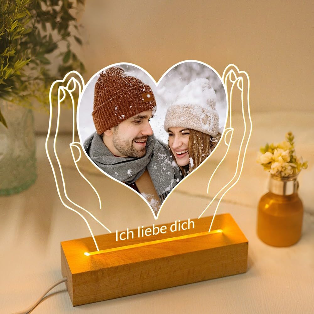 Personalisierte Geschenke für Freundin, Bilderrahmen mit Foto 