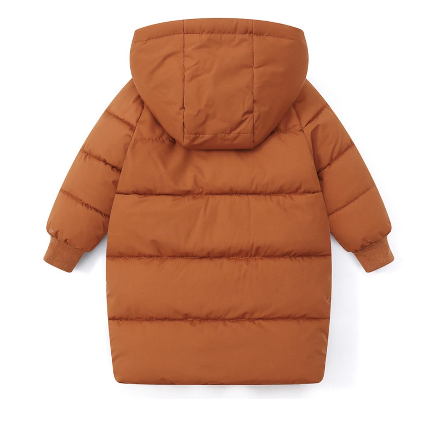 Wintermantel Mädchen Lang Daunenmantel, KODMNSW Warm Puffer Mantel Winterjacke mit Kapuze 